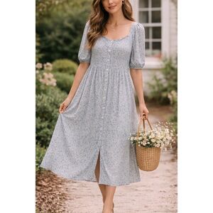 Beau & Ro cottagecore floral day dress, Small $188 B8